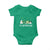 St Patrick's Day Cat Lover Baby Onesie Happy St.Catrick's Lucky Family Cats Shamrock TS09 Irish Green Print Your Wear