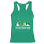 St Patrick's Day Cat Lover Racerback Tank Top Happy St.Catrick's Lucky Family Cats Shamrock TS09 Irish Green Print Your Wear