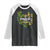 St Patrick's Day Raglan Shirt Shenanigans With My Gnomies Shamrock Gnome TS09 Black White Print Your Wear