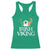 St Patrick's Day Racerback Tank Top Irish Viking Helmet Lucky Shamrocks Ireland Flag TS09 Irish Green Print Your Wear