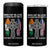 Irish By Blood American By Birth Patriot By Choice 4 in 1 Can Cooler Tumbler Ireland America Flag Celtic Cross TS09 One Size: 16 oz Black Print Your Wear