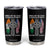 Irish By Blood American By Birth Patriot By Choice Tumbler Cup Ireland America Flag Celtic Cross TS09 Black Print Your Wear