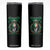 Irish By Blood American By Birth Patriot By Choice Skinny Tumbler TS09 Black Print Your Wear