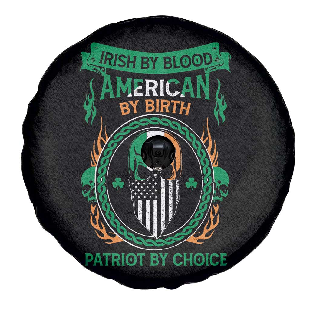 Irish By Blood American By Birth Patriot By Choice Spare Tire Cover TS09 Print Your Wear