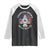 American Grown Irish Roots Ireland Flag Raglan Shirt TS09 Black White Print Your Wear