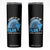 Autism Awareness Skinny Tumbler Light It Up Blue Rainbow Puzzle Piece TS09 Black Print Your Wear