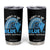 Autism Awareness Tumbler Cup Light It Up Blue Rainbow Puzzle Piece TS09 Black Print Your Wear