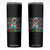 Autism Awareness Skinny Tumbler I Am More Than Autism Brilliant Strong Unique Brave Happy Creative TS09 Black Print Your Wear