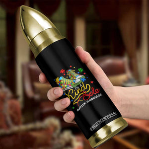 Autism Awareness Bullet Tumbler Be A King Sole Puzzle Shoe TS09 Print Your Wear