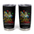 Autism Awareness Tumbler Cup Be A King Sole Puzzle Shoe TS09 Black Print Your Wear