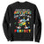 Autism Awareness Sweatshirt Society Says I'm Autistic God Says I'm Perfect Puzzle Dabbing TS09 Black Printyourwear