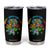 Autism Awareness Tumbler Cup Accept Understand Love Rainbow Puzzle Sunflower TS09 Black Print Your Wear