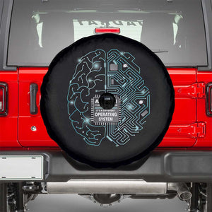Autism Awareness Spare Tire Cover It's Not A Processing Error It's A Different Operating System Autistic TS09 Black Print Your Wear