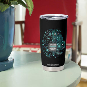Autism Awareness Tumbler Cup It's Not A Processing Error It's A Different Operating System Autistic TS09 Print Your Wear