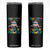 Autistic Skinny Tumbler Autism Is My Super Power Superhero TS09 Black Print Your Wear