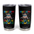 Autistic Tumbler Cup Autism Is My Super Power Superhero TS09 Black Print Your Wear