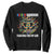 Autism Warrior Fighting For My Son Mom Dad Parents Sweatshirt TS09 Black Printyourwear