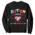 Autism Warrior Superhero Fighting For My Son Mom Dad Parents Sweatshirt TS09 Black Printyourwear