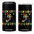 Autism Awareness 4 in 1 Can Cooler Tumbler You'll Never Walk Alone Dad Mom Parents Support TS09 One Size: 16 oz Black Print Your Wear