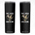 Autism Awareness Skinny Tumbler You'll Never Walk Alone Dad Support TS09 Black Print Your Wear