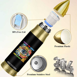 Autism Awareness Bullet Tumbler Puzzle Eyes Seeing The World From Diferent Angles TS09 Print Your Wear