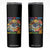 Autism Awareness Skinny Tumbler Puzzle Eyes Seeing The World From Diferent Angles TS09 Black Print Your Wear