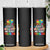 Autism Awareness Skinny Tumbler I Don't Speak Much Because I'm Brilliant And I'm Busy Thinking Autistic TS09 Print Your Wear