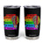 Autism Awareness Tumbler Cup I Don't Speak Much Because I'm Brilliant And I'm Busy Thinking TS09 Black Print Your Wear