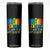 Autism Awareness Skinny Tumbler It's OK To Be Different Puzzle Easter Bunny TS09 Black Print Your Wear