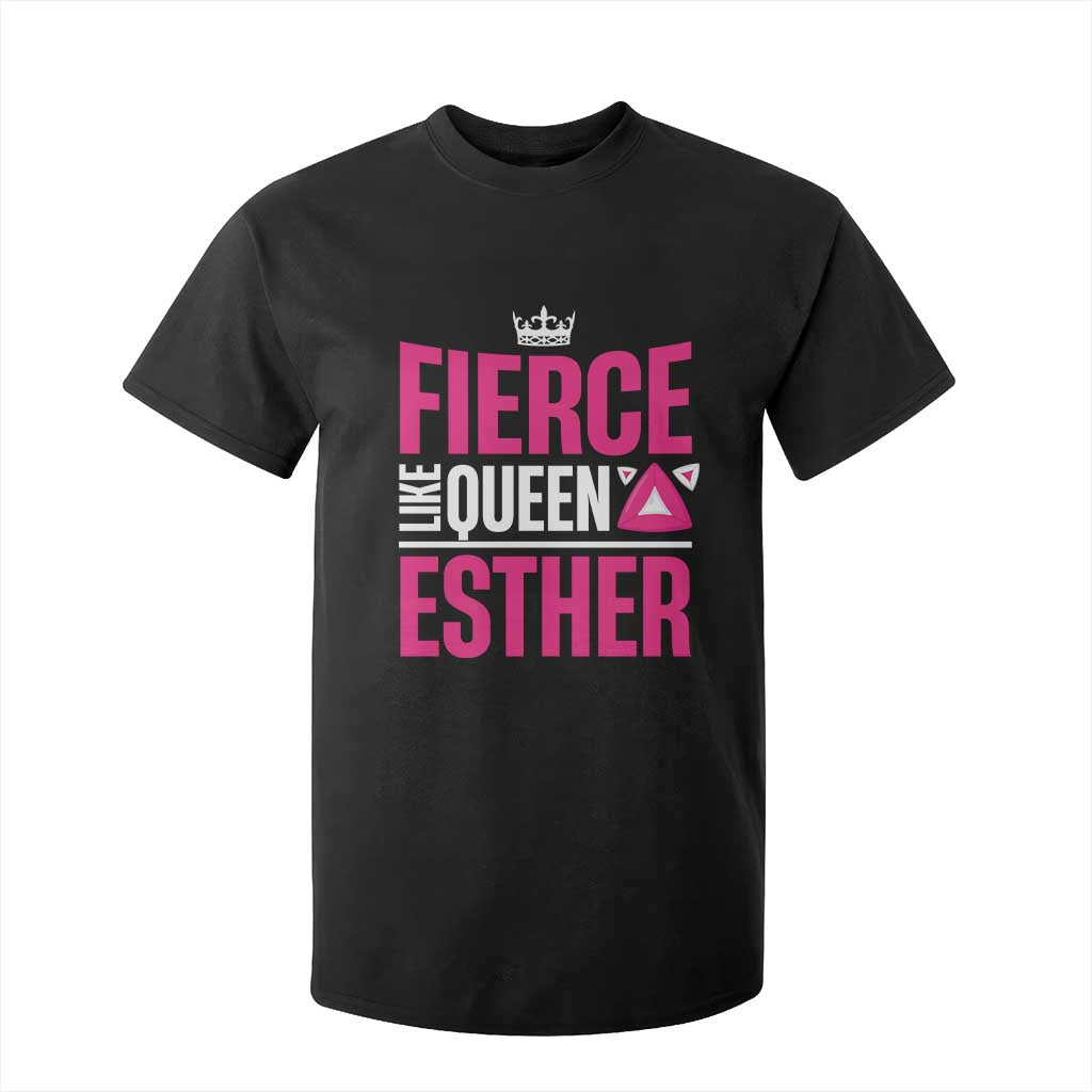 Purim Fierce Like Queen Esther T Shirt For Kid TS09 Black Print Your Wear