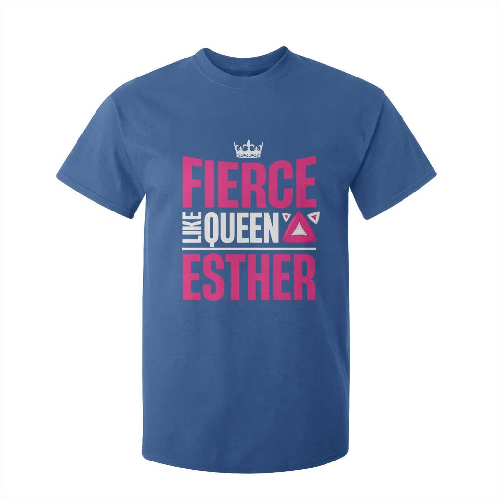 Purim Fierce Like Queen Esther T Shirt For Kid TS09 Royal Blue Print Your Wear