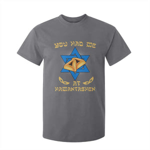 Funny Purim T Shirt For Kid You Had Me At Hamantash TS09 Charcoal Print Your Wear