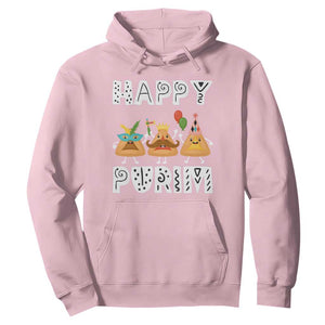 Happy Purim Funny Hamantash Hoodie TS09 Light Pink Print Your Wear