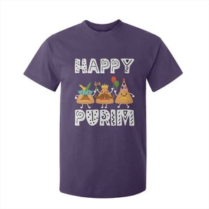 Happy Purim Funny Hamantash T Shirt For Kid TS09 Purple Print Your Wear