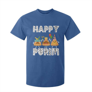 Happy Purim Funny Hamantash T Shirt For Kid TS09 Royal Blue Print Your Wear