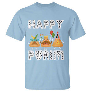 Happy Purim Funny Hamantash T Shirt TS09 Light Blue Print Your Wear