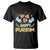 Purim Cat T Shirt Happy Purrim Hamantash Jewish Star of David TS09 Black Print Your Wear