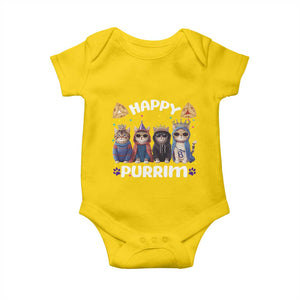 Purim Cat Baby Onesie Happy Purrim Hamantash Cute Cat Costume TS09 Daisy Print Your Wear