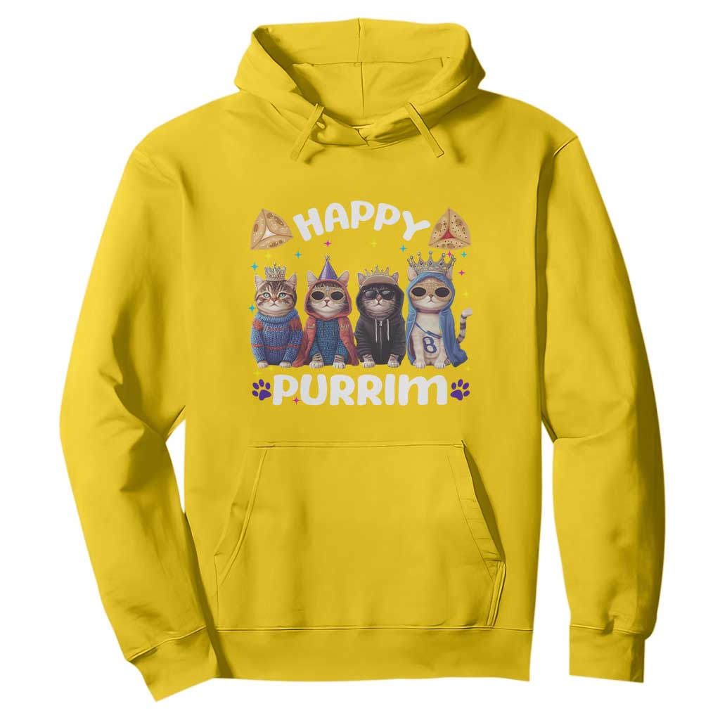 Purim Cat Hoodie Happy Purrim Hamantash Cute Cat Costume TS09 Daisy Print Your Wear