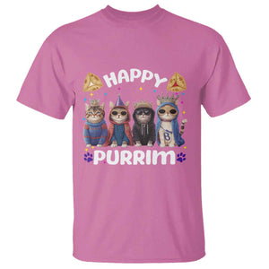 Purim Cat T Shirt Happy Purrim Hamantash Cute Cat Costume TS09 Azalea Print Your Wear