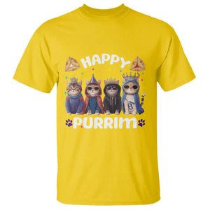 Purim Cat T Shirt Happy Purrim Hamantash Cute Cat Costume TS09 Daisy Print Your Wear