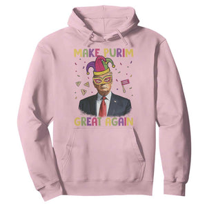 Trump Purim Hoodie Make Purim Great Again Jewish TS09 Light Pink Print Your Wear