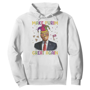Trump Purim Hoodie Make Purim Great Again Jewish TS09 White Print Your Wear