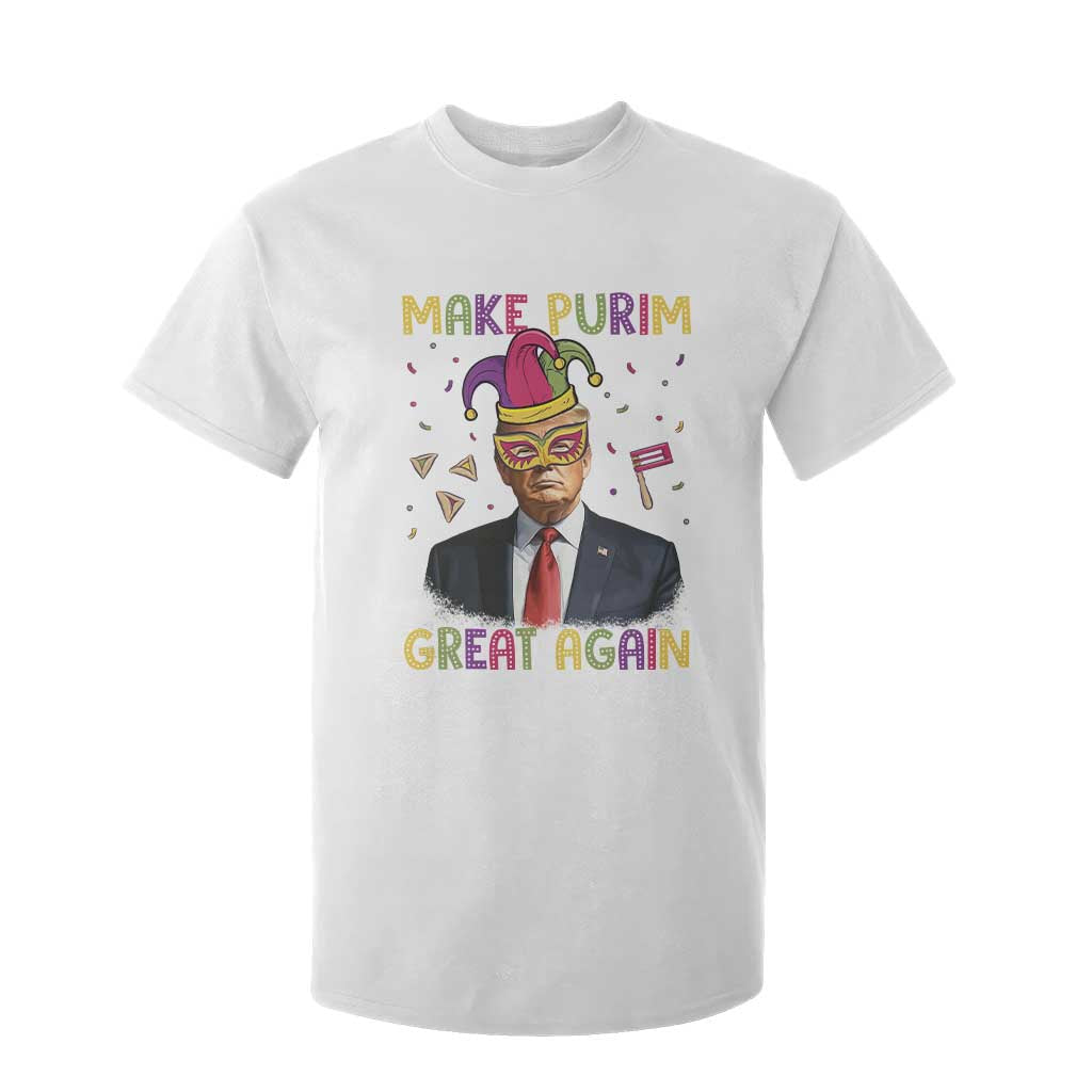 Trump Purim T Shirt For Kid Make Purim Great Again Jewish TS09 White Print Your Wear