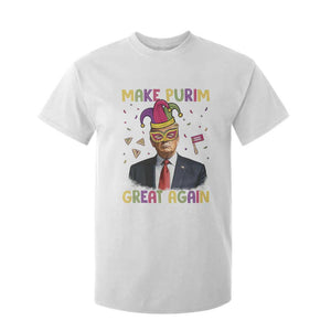 Trump Purim T Shirt For Kid Make Purim Great Again Jewish TS09 White Print Your Wear