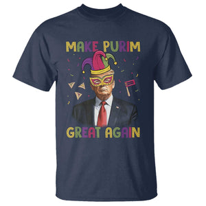 Trump Purim T Shirt Make Purim Great Again Jewish TS09 Navy Print Your Wear