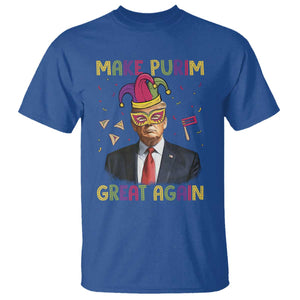 Trump Purim T Shirt Make Purim Great Again Jewish TS09 Royal Blue Print Your Wear