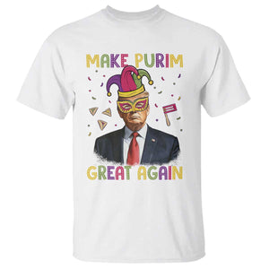 Trump Purim T Shirt Make Purim Great Again Jewish TS09 White Print Your Wear