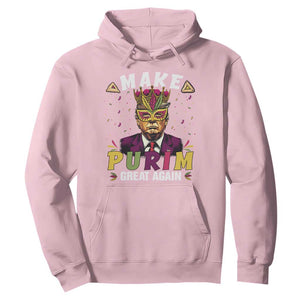 Funny Trump Purim Hoodie Make Purim Great Again TS09 Light Pink Print Your Wear