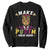 Funny Trump Purim Sweatshirt Make Purim Great Again TS09 Black Print Your Wear